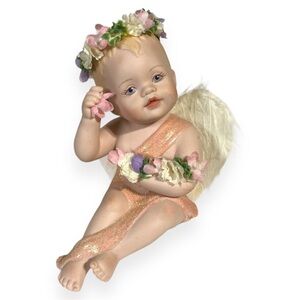 1995 Hamilton Collection Angel PRETTY‎ IS AS PRETTY DOES Cherub Figurine No Base